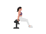 do exercise, workout animation, and illustration