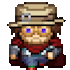pixel you or a character and animate it