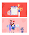 create modern flat vector illustration for website and app