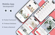 create premium mobile app UI UX and modern figma app design