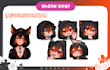 draw cute custom twitch emotes for vtuber streamers