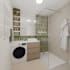 do bathroom and toilet interior design , model and render