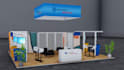 design your 3d exhibition booth, stall,kiosk, stand