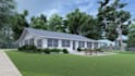 create realistic 3d architectural render for exterior design