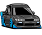 draw your car with chibi cartoon tooned style