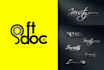 design modern minimalist luxury   signature logo