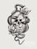 draw a custom tattoo design as a tattoo artist