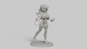 create stylized 3d character model for 3d printing or games