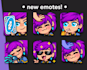 create charming twitch emotes and badges