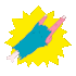 create epic animated gif stickers trippy 90s cartoon vibes