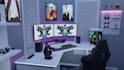 design 3d gaming room, streaming room and isometric room