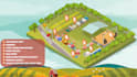 create a 3d or 2d vector map illustration
