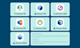 design flat minimalist startup, website, or app icon logo