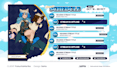 design a cute elegant futuristic vtuber stream schedule