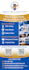do outstanding signage design or roller banner in 12 hours