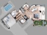 draw a floor plan in art sketch style