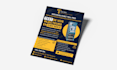 design modern flyer, bifold and trifold brochure