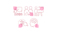 design modern icon set with fast delivery