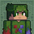 turned your minecraft skin or custom model into a pixelart