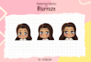 do cute animated custom emotes with my chibi style
