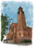 draw building illustration for print, presentation etc