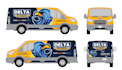 create van wrap design, car wrap design, truck wrap design