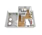 convert a 2d floor plan to 3d floor plan with fast delivery