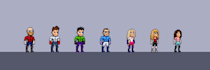 create professional pixel art