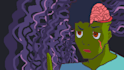 make pixel art anime style, game style additional animation