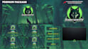 create a professional twitch overlay stream package
