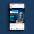 design instagram, facebook posts and ad creatives