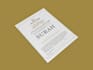 do modern minimalist and luxury 3d business logo design