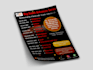 design professional business flyer, leaflet, one pager, print ready or digital
