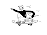create cool stylized hand drawn linear animation