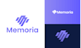do custom unique minimalist modern brand logo design