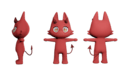 do 3d cartoon character modelling, sculpting using blender