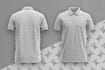create print pattern golf polo t shirt design and mockup for you