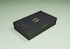 design modern and luxury packaging box and product label