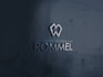 design a modern dental logo with initials or tooth icon