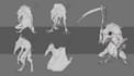 do 2d character concept art for you