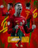 design custom football player poster