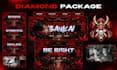 create a professional twitch overlay stream package