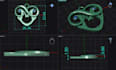 design 3d jewelry cad for 3d printing and 360 render