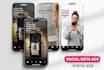 design static meta ads with multiple versions for your campaign