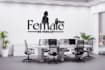 design custom elegant business logo with brand kit