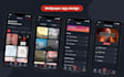 design a modern mobile app UI UX in figma