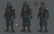 create scifi or fantasy character concept art