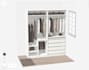 design your ikea pax closet and photoshop it into your space