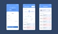 create a modern web and mobile app ui design in figma
