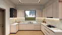 do kitchen interior design and 3d modelling